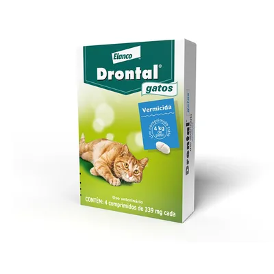 Drontal Vermicida para Gatos Elanco