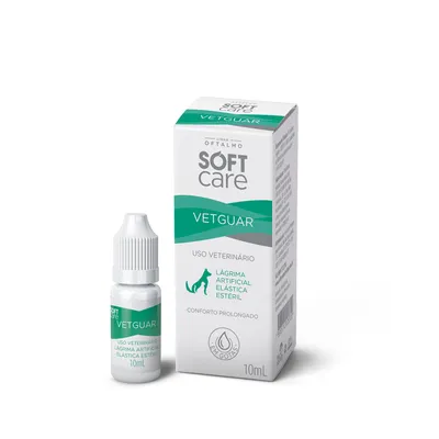 Lubrificante Oftálmico Olhos Secos Vetguar Soft Care
