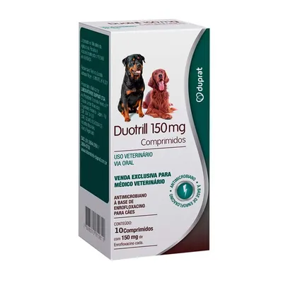 Duotrill 150mg Antimicrobiano para Cães