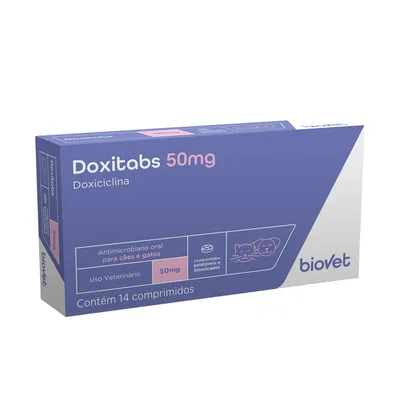 Antimicrobiano Doxitabs 50mg Biovet
