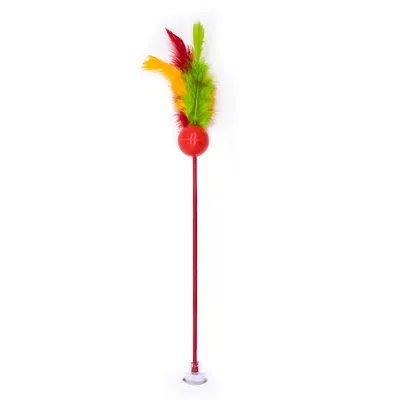 Brinquedo Vareta Cat Brink LCM Vermelho