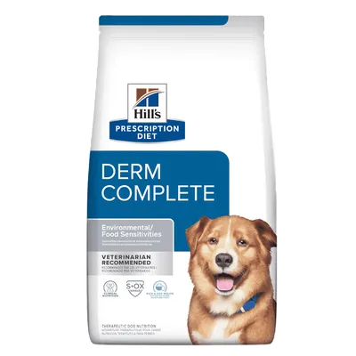 Ração Hill's Prescription Diet Derm Complete Cães Adultos