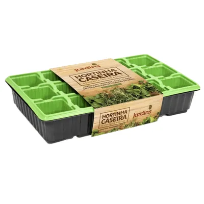 Sementeira Hortinha Caseira 15 células Nutriplan Verde