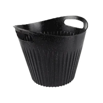 Cesto Cachepot Decorativo Evo Preto