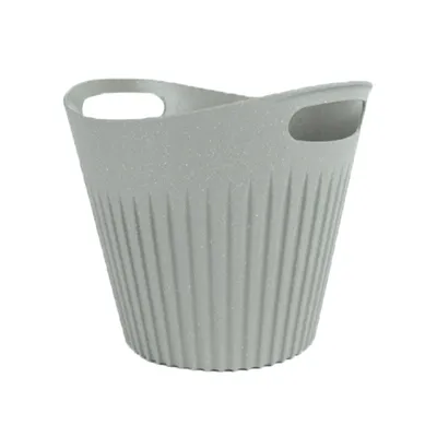 Cesto Cachepot Evo Cinza Petra