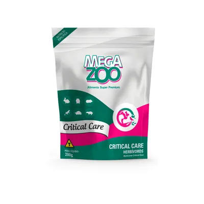 Ração Megazoo Critical Care para Animais Herbívoros