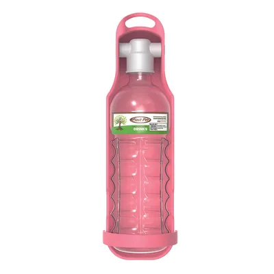 Bebedouro Portátil Drinks Plast Pet Rosa