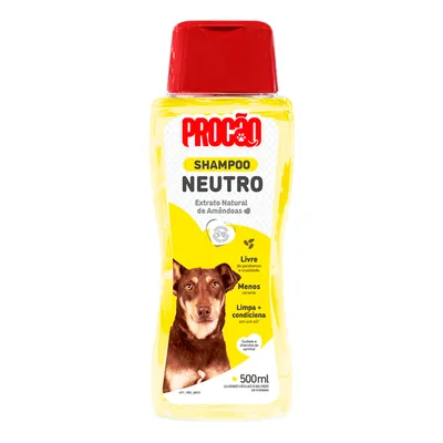 Shampoo Neutro Cães e Gatos Procão