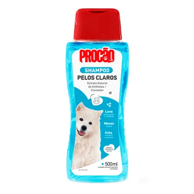 Shampoo Pelos Claros Cães e Gatos Procão