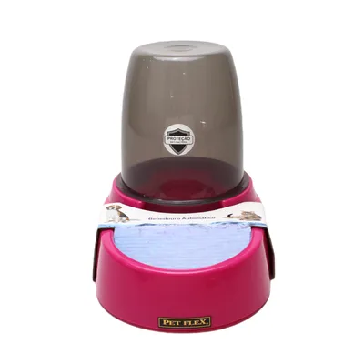 Bebedouro Automático Pet Flex Rosa