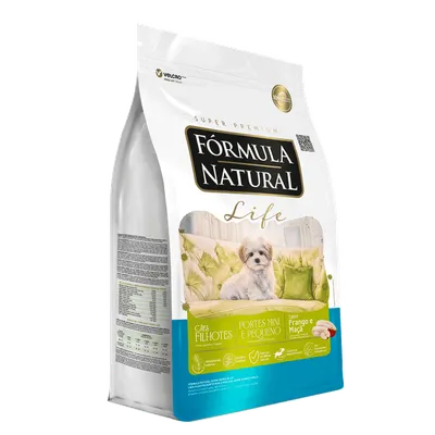 Ração Fórmula Natural Life Super Premium para Cães Filhotes Minis e Pequenos