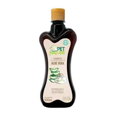 Shampoo Aloe Vera para Cães e Gatos PetNature