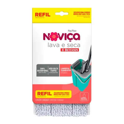 Refil Mop Lava e Seca Noviça Bettanin