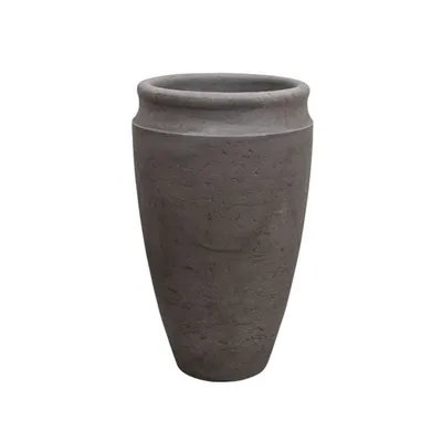 Vaso Antique Japi Preto Ardósia
