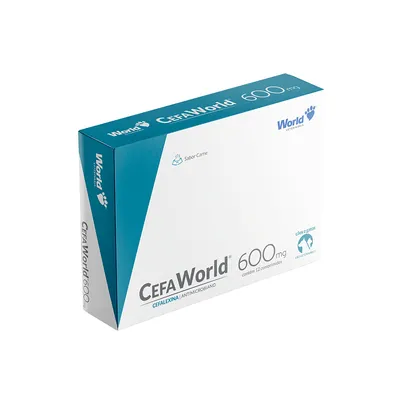 CefaWorld 600mg Antibiótico para Cães