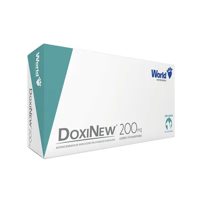 DoxiNew 200mg Antibiótico para Cães