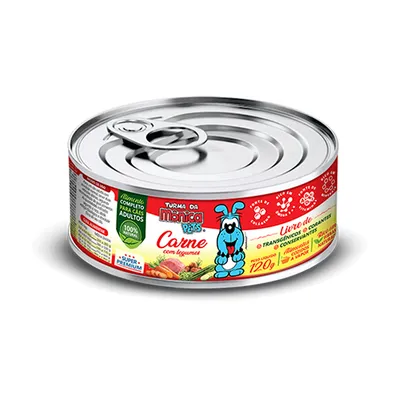Ração Úmida Turma da Mônica Cães Carne com Legumes
