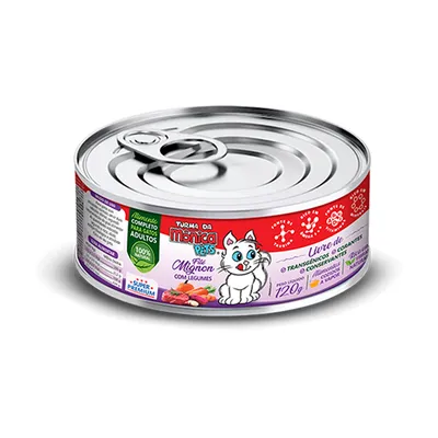 Ração Úmida Turma da Mônica Gatos Filé Mignon com Legumes