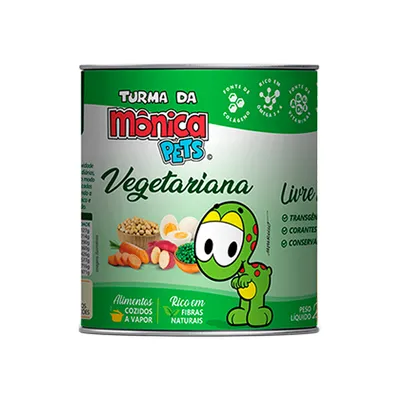 Ração Úmida Turma da Mônica Cães Vegetariana