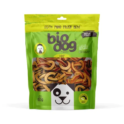 Petisco Loop Macio Frango e Peixe Biodog