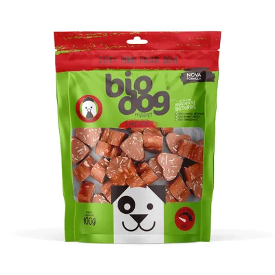 Petisco Love Bits Macio Frango e Peixe Biodog