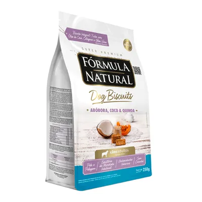 Petisco Fórmula Natural Dog Biscuits Abóbora Cães Adultos