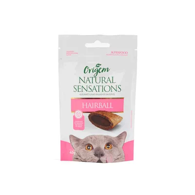 Petisco Gatos Origem Natural Sensations Hairball