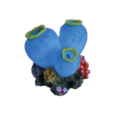 Enfeite de Resina Action Mini Ascidea Soma Azul