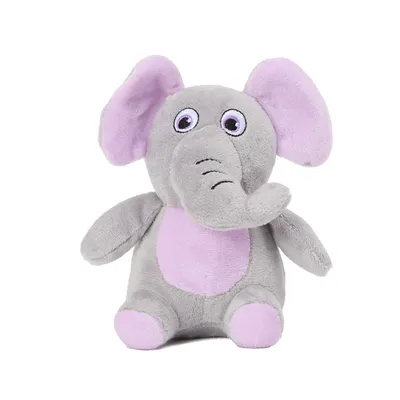 Brinquedo Pelúcia Elefante Cinza Flicks