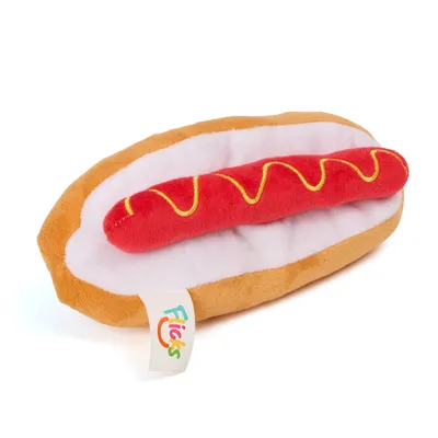 Brinquedo Pelúcia Hot Dog Flicks
