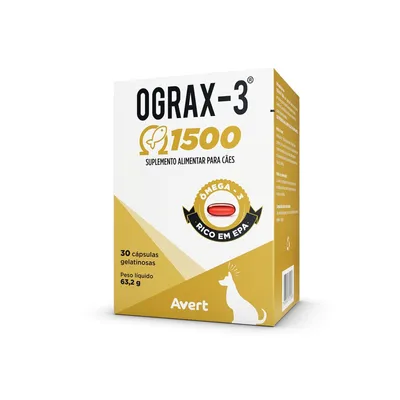 Ograx-3 1500mg para Cães Avert