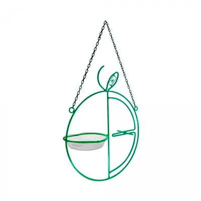 Comedouro Livre Birds Wire Fruit Verde