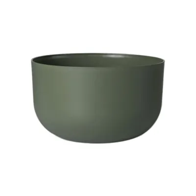 Cachepô Cuia Due Vasos Raiz Verde Militar