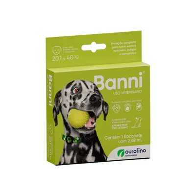 Banni Antipulgas para Cães de 20kg a 40kg
