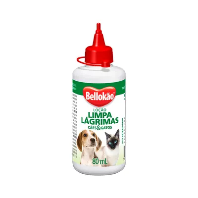 Loção Limpa Lágrimas para Cães e Gatos Bellokão