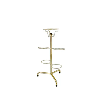 Violeteiro Pedestal para 5 Vasos Regaplan Dourado