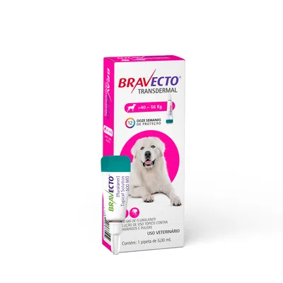 Antipulgas Bravecto Transdermal Cães 40 a 56 kg