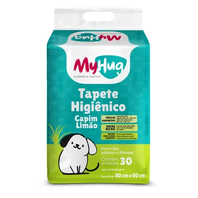 Tapete Higiênico MyHug Capim Limão 80x60cm