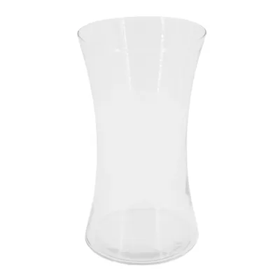 Vaso Ampulheta Vidro Claro Ts Brasil