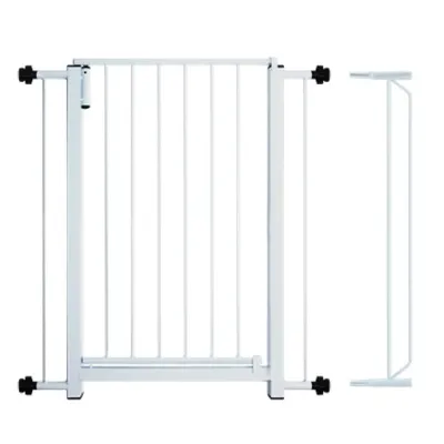 Grade Porta FIT Branca Tubline 70cm com Extensor 10cm