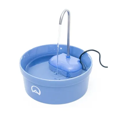 Fonte Bebedouro e Purificador Aqua Porcelain Amicus Bivolt Azul