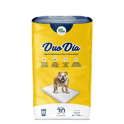 Tapete Higiênico Duo Dia 85x60cm Petmais