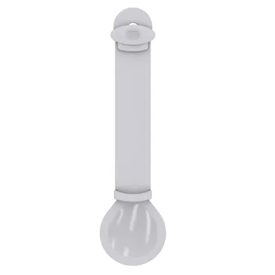 Colher para Petisco Cremoso para Gatos Plastpet Cinza