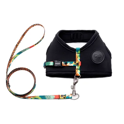 Peitoral e Guia Cat Neoprene Happy Tchucoo