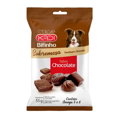 Bifinho Sobremesa Chocolate para Cães Kadi