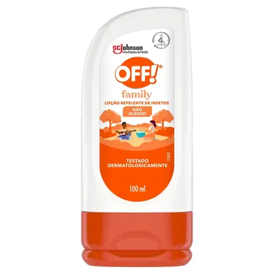 Loção Repelente de Insetos Off Family
