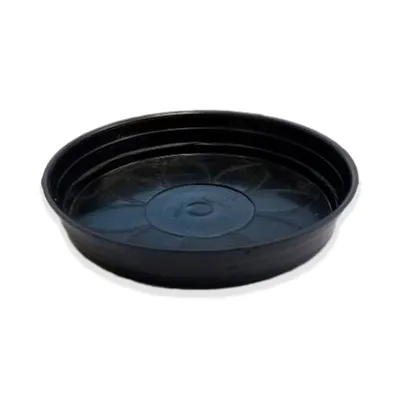 Prato Plástico para Vasos Violeta Nutriplan Preto