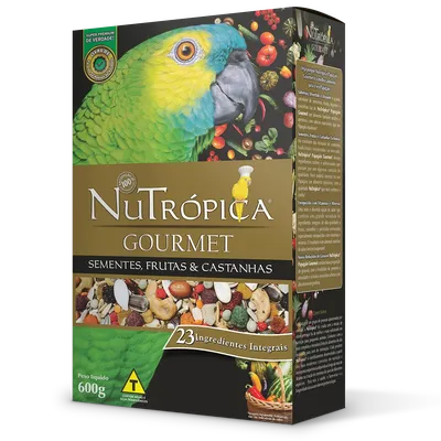 Ração Nutrópica Papagaio Gourmet