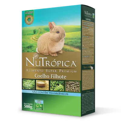 Ração Nutrópica para Coelhos Filhotes