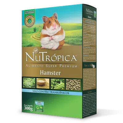 Ração Extrusada Nutrópica para Hamster
